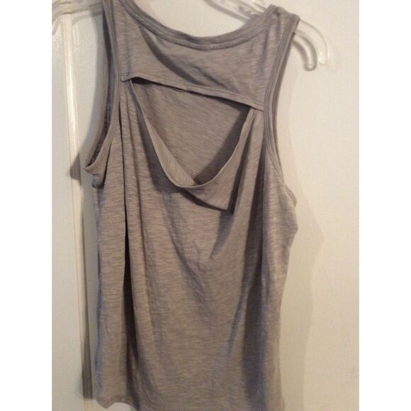 Athleta Small Gray Open Back Tank Womens - Picture 2 of 4